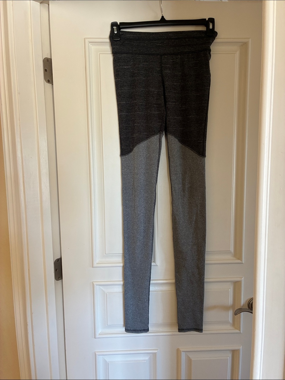 FP Movement Two-Tone Gray Athletic Leggings